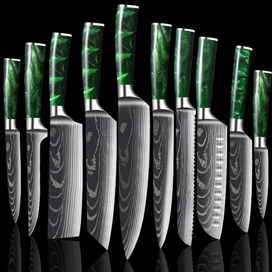 Edelstahl Küchenmesser | Damascus