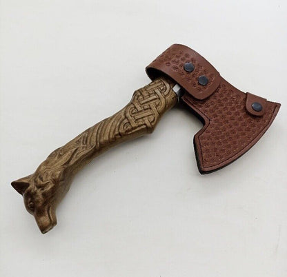 Taktische Tomahawk Axt Kampfaxt Funktionelles handgeschmiedetes Campingaxt Beil