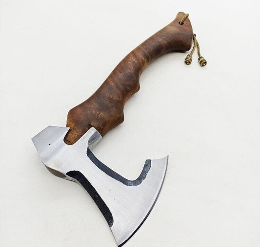 Taktische Tomahawk Axt Kampfaxt Funktionelles handgeschmiedetes Campingaxt Beil