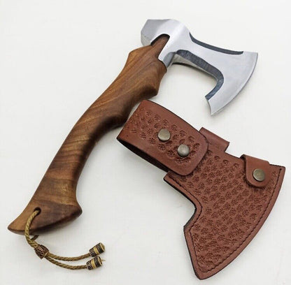 Taktische Tomahawk Axt Kampfaxt Funktionelles handgeschmiedetes Campingaxt Beil